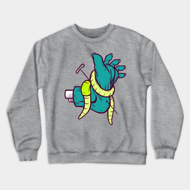 Pedicure Please Crewneck Sweatshirt by ArtisticDyslexia